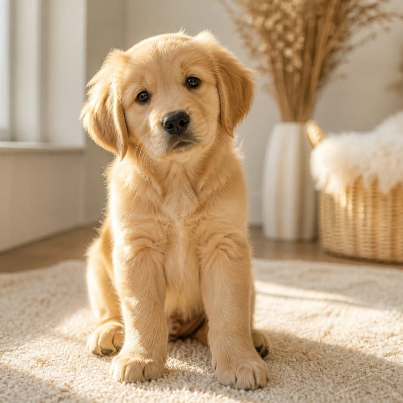 Bella as a tiny puppy